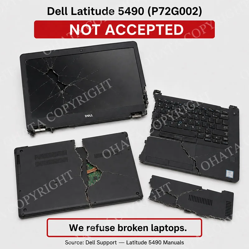 Dell Latitude 5490 Broken