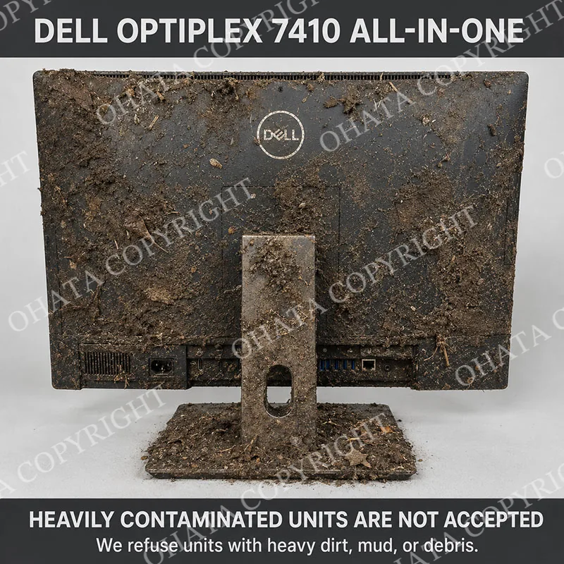 Dell OptiPlex 7410 All in One Dirt or Mud