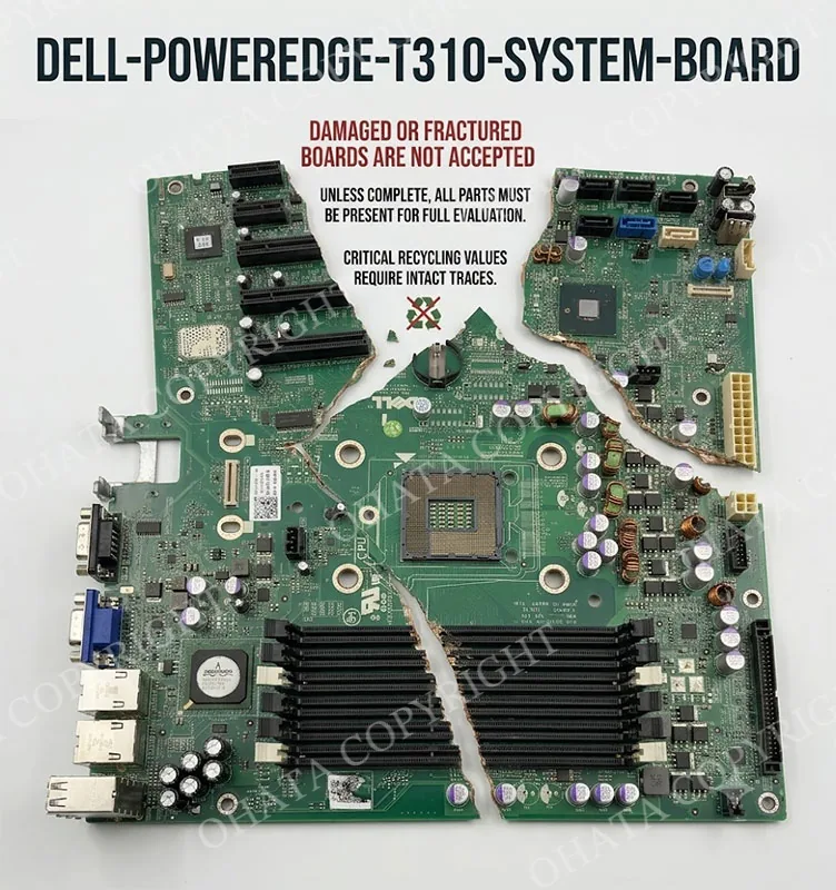 Dell PowerEdge T310 System Board Broken