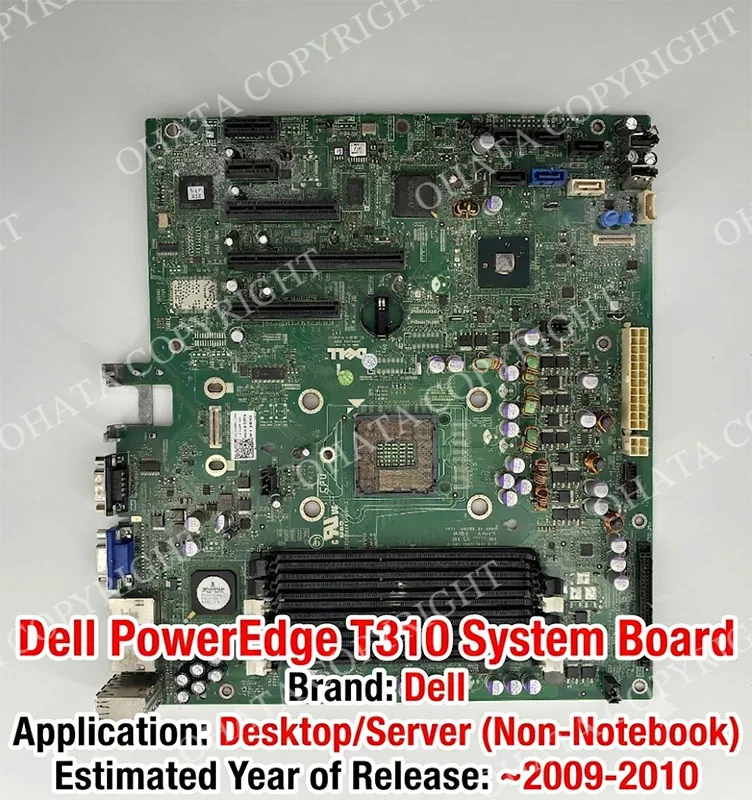 Dell Poweredge T310 System Board Name
