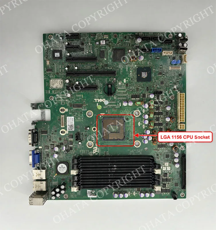 Dell Poweredge T310 System Boardlga 1156 Cpu Socket