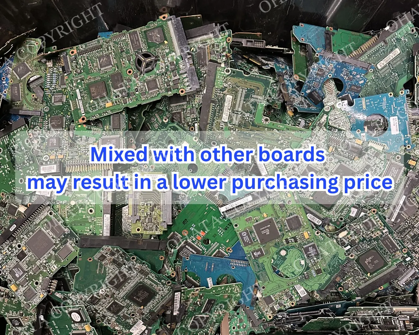 Mixed with other boards may result in a lower purchasing price.
