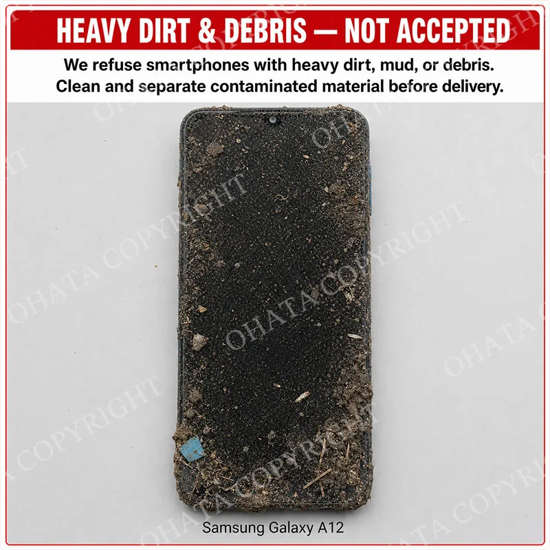 Samsung Galaxy A12 Dirt or Mud