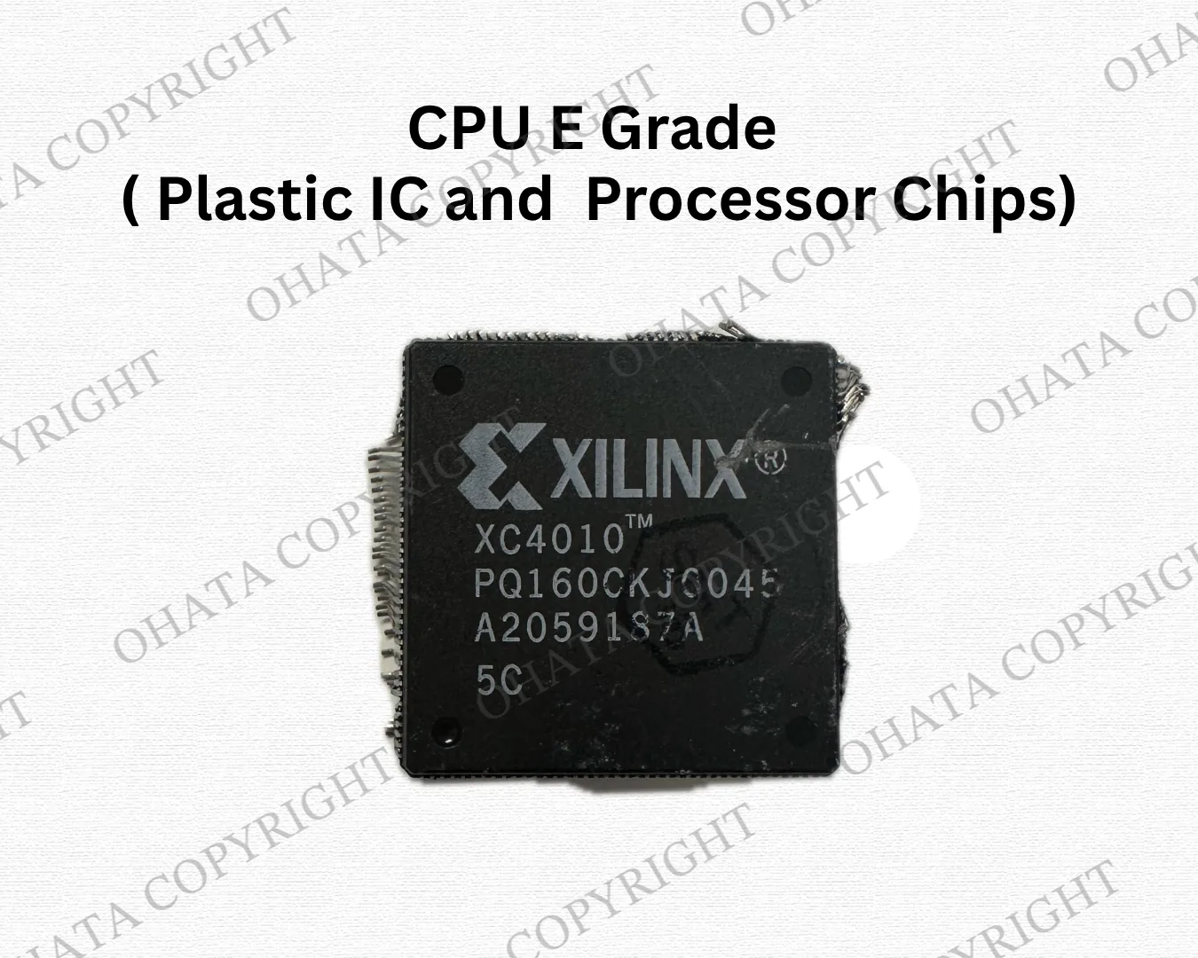 CPU E Grade ( Plastic IC and  Processor Chips)