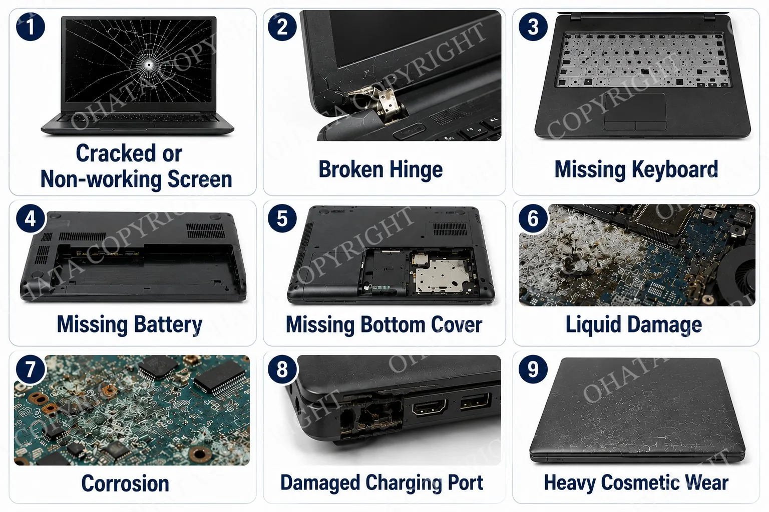 Common Laptop Damage