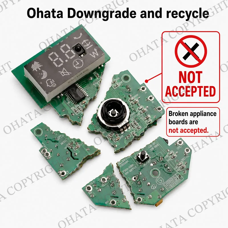 Appliance Board B Grade Ohata Downgrade and recycle Broken Not Accepted