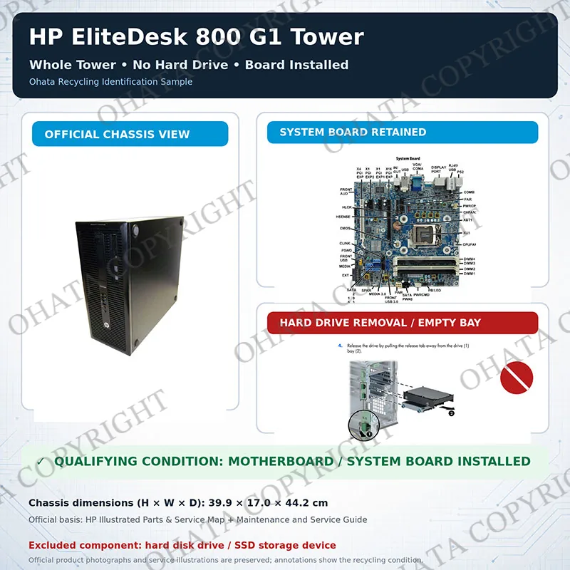 Hp Elitedesk 800 G1 Tower