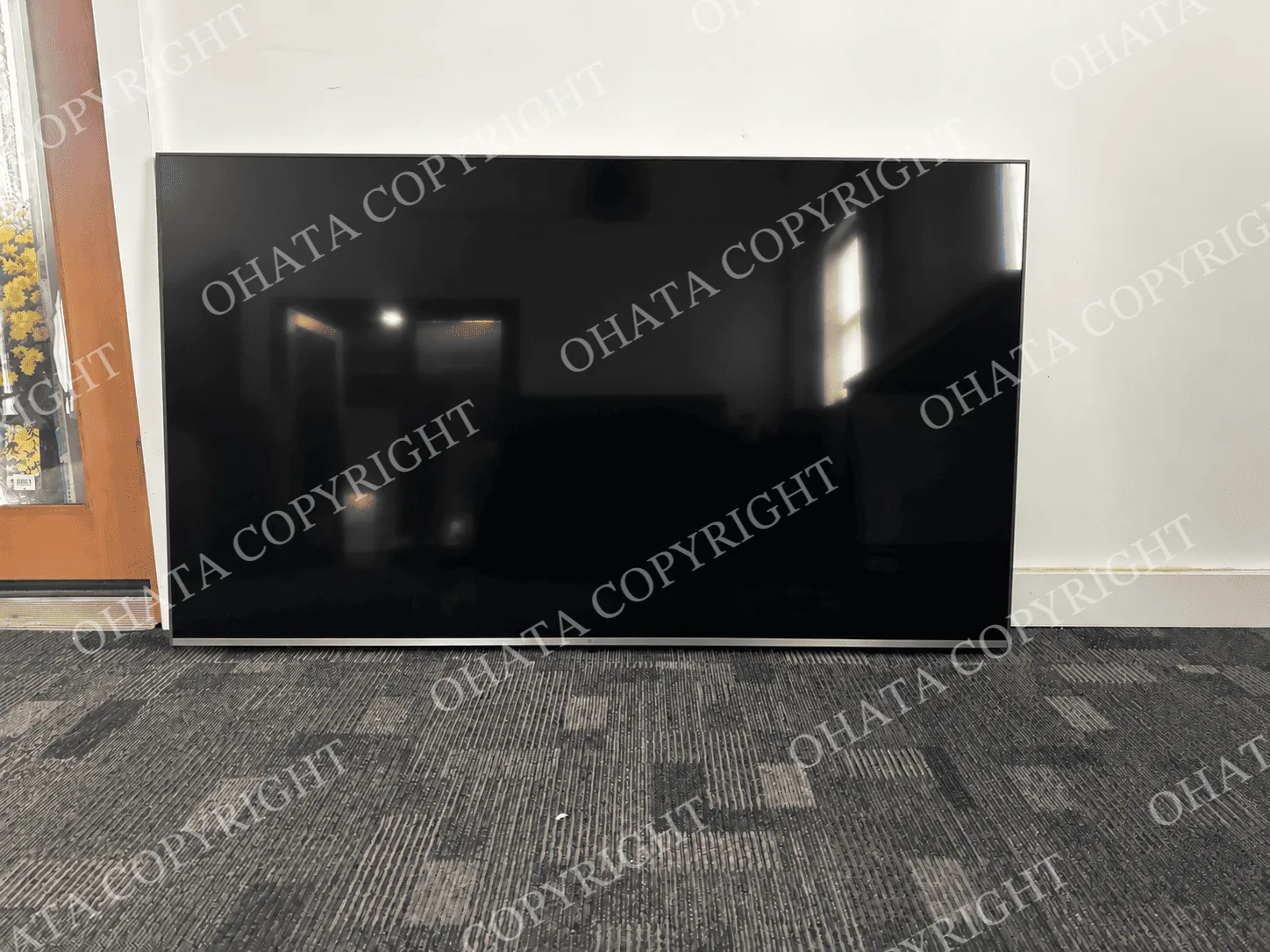 Flat-screen TV for free electronics recycling at Ohata Resource Canada Richmond Yard 1