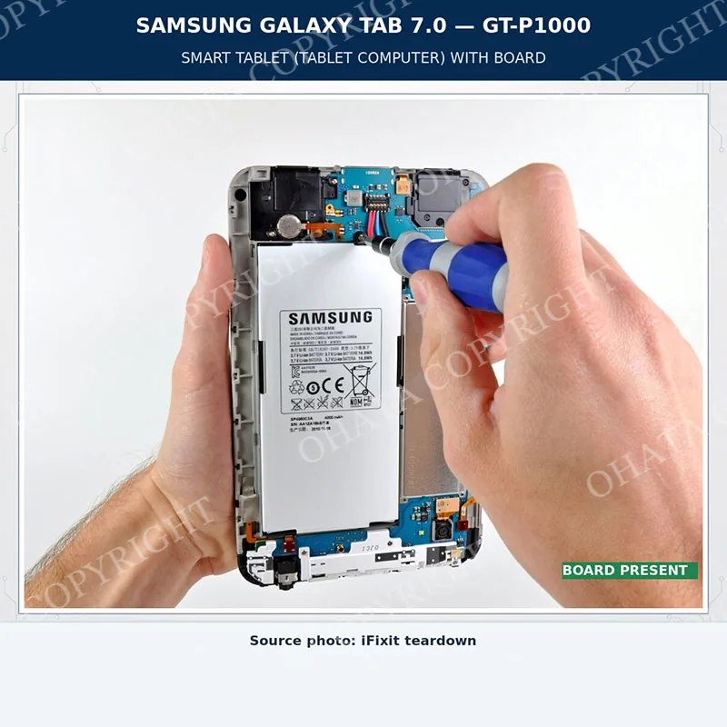 Samsung Galaxy Tab 7.0 — Gt P1000