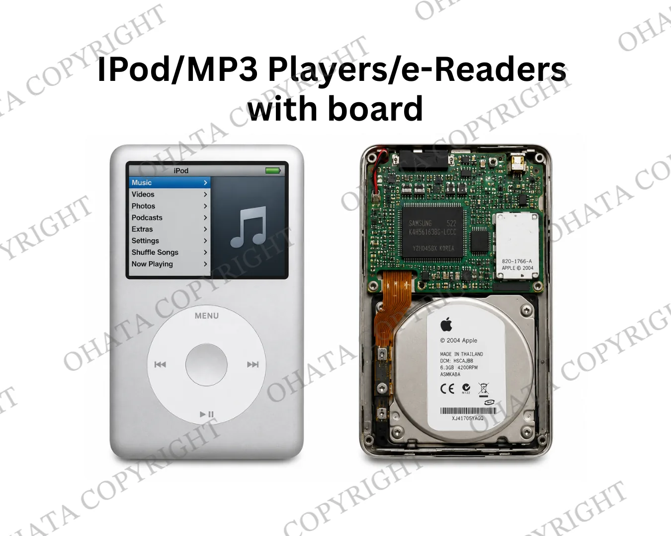 Ipod:mp3 Players:e Readers With Board