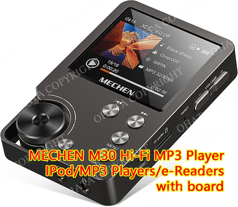 Mechen M30 Hi Fi Mp3 Player Ohata Buying Ipod Mp3 Players E Readers With Board