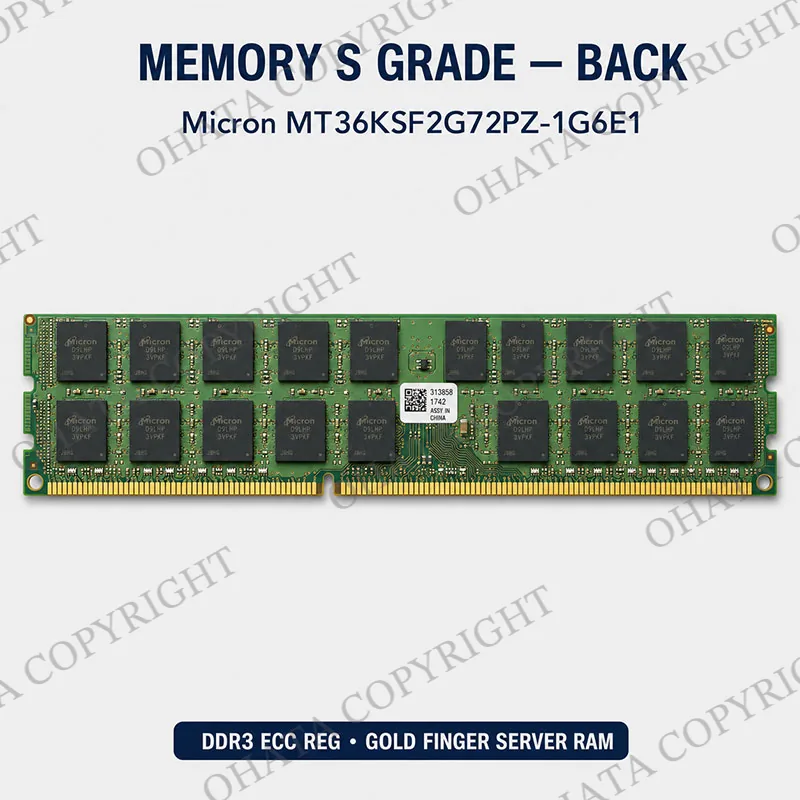 Micron Mt36Ksf2G72Pz 1G6E1 Ram S Grade 