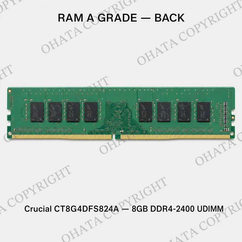 Crucial Ct8G4Dfs824A   8Gb Ddr4 2400 Udimm Ram A Grade