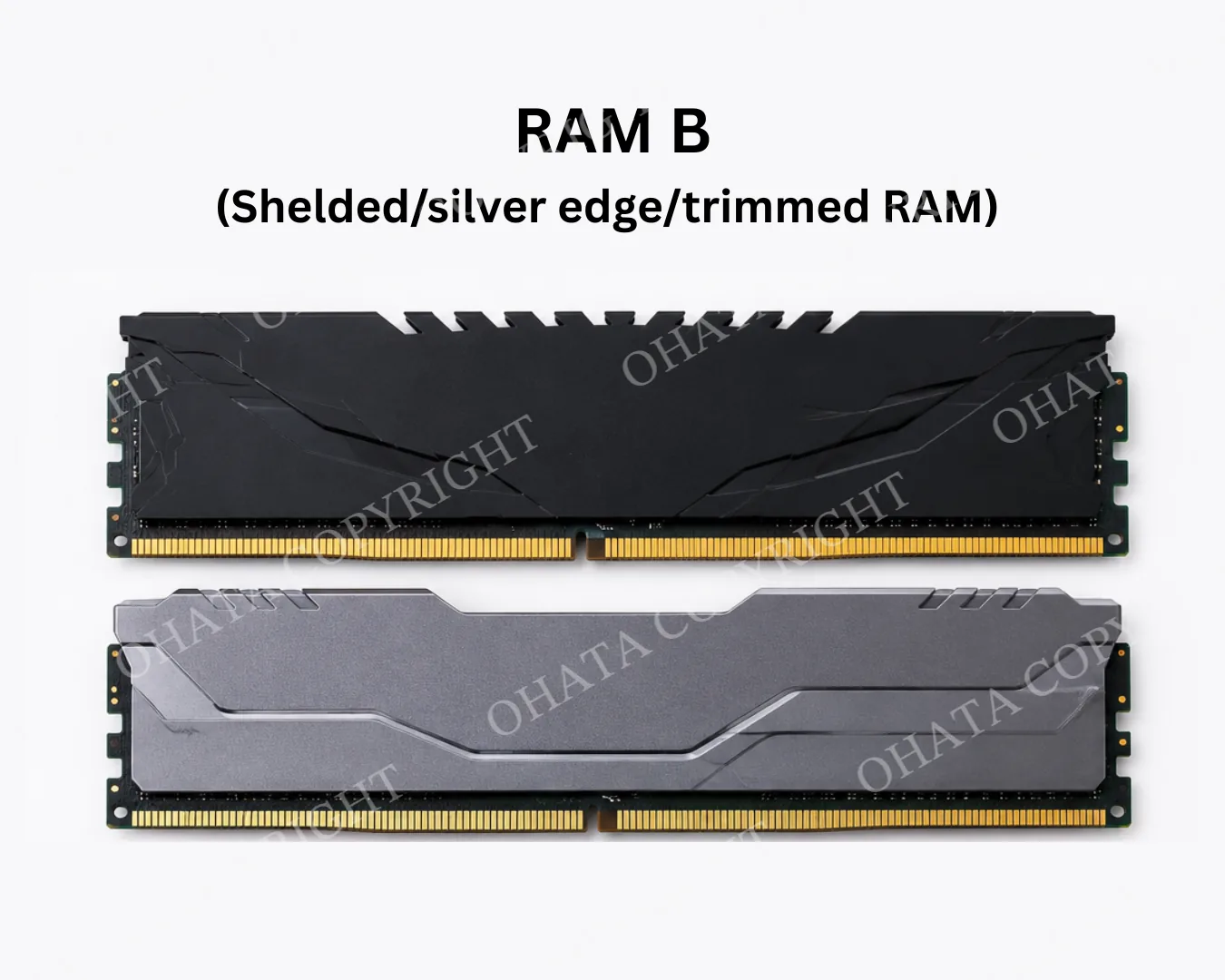 RAM-B (shelded/silver edge/trimmed RAM)  Grade