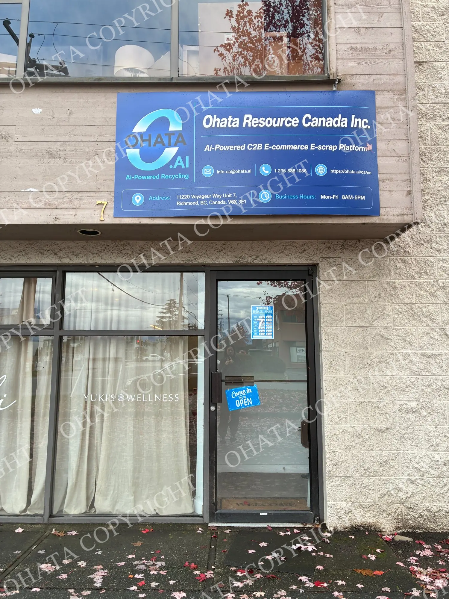 Ohata Resource Canada Inc. Sign