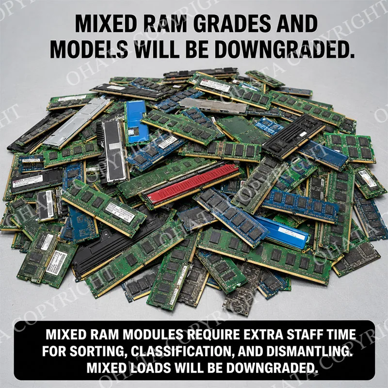 RAM B GRADE Different Grades and Models mixed