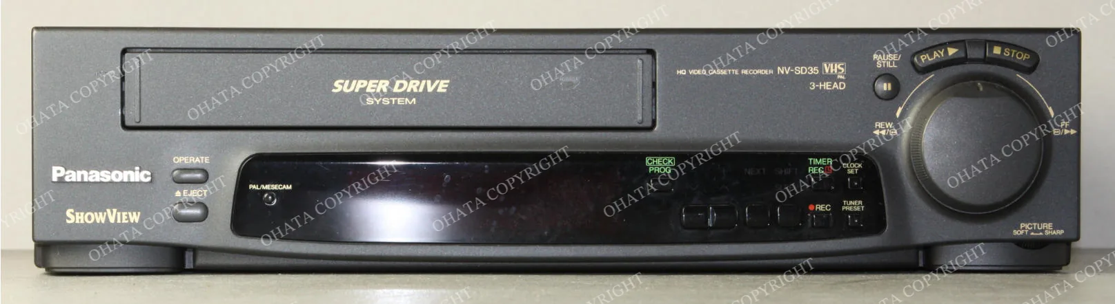 Panasonic NV-SD35 VHS 录像机