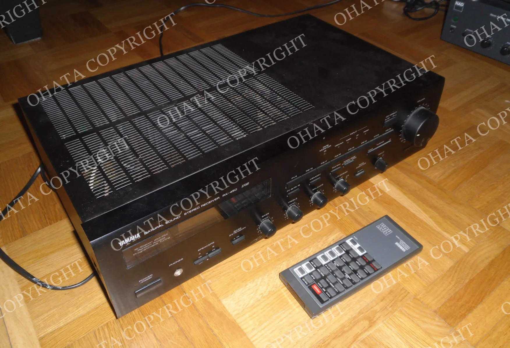 Yamaha RX-450 立体声接收机及遥控器