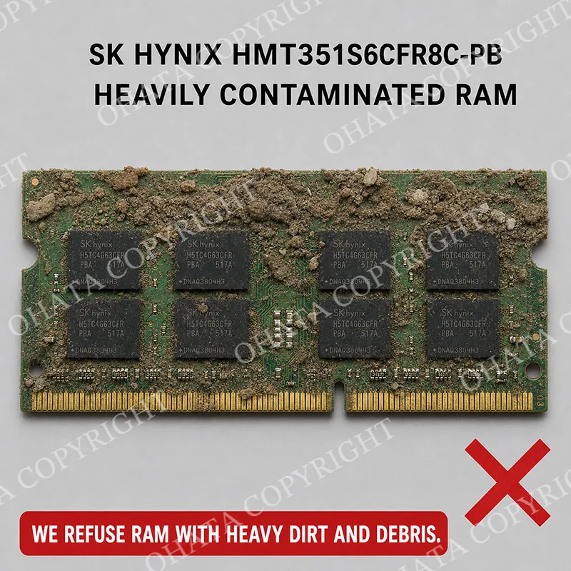SK hynix HMT351S6CFR8C PB RAM C GRRADE Dirt or Mud