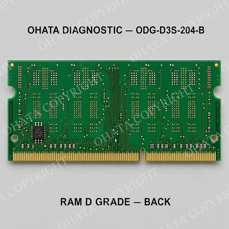 Ohata Diagnostic   Odg D3S 204 B Ram D Grade