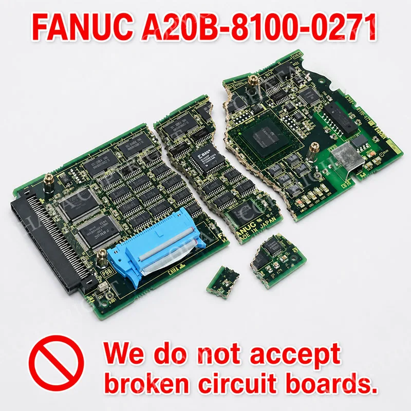 FANUC A20B 8100 0271 S GRADE Broken