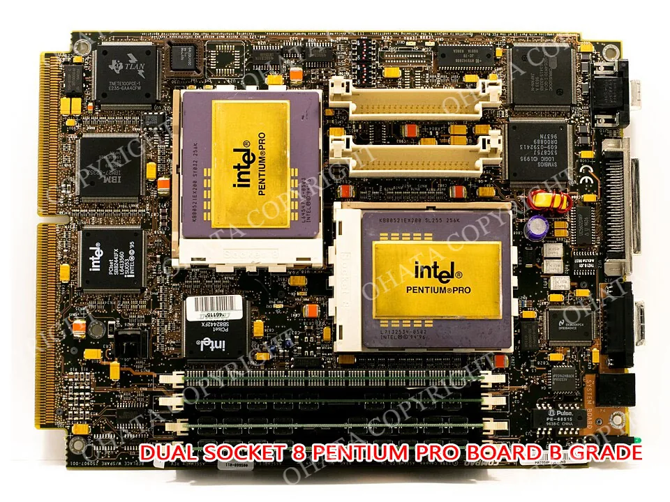 Dual Socket 8 Pentium Pro Board B Grade