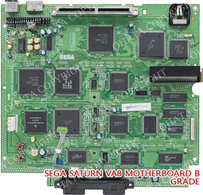 Sega Saturn Va8 Motherboard B Grade