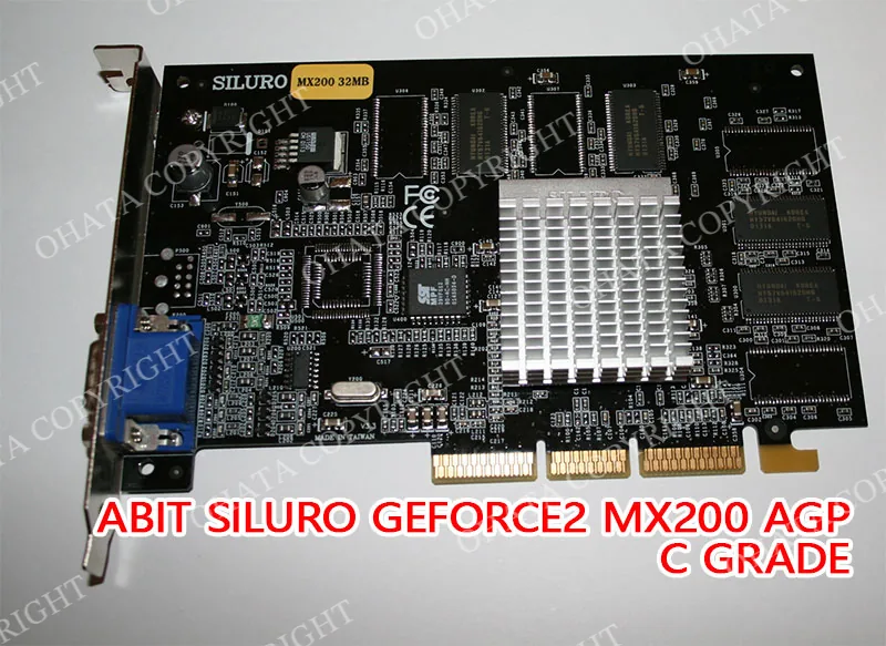Abit Siluro Geforce2 Mx200 Agp C Grade