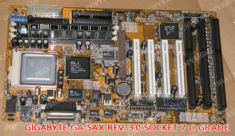 Gigabyte Ga 5Ax Rev. 3.0 Socket 7 C Grade