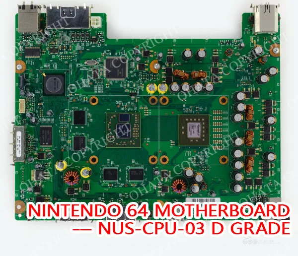 Nintendo 64 Motherboard — Nus Cpu 03 D Grade