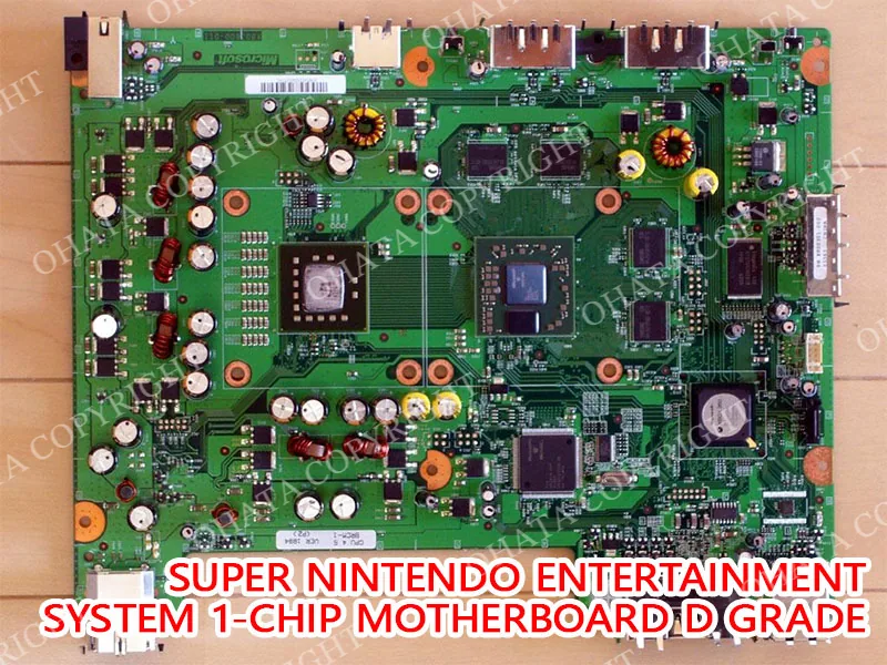 Super Nintendo Entertainment System 1 Chip Motherboard D Grade