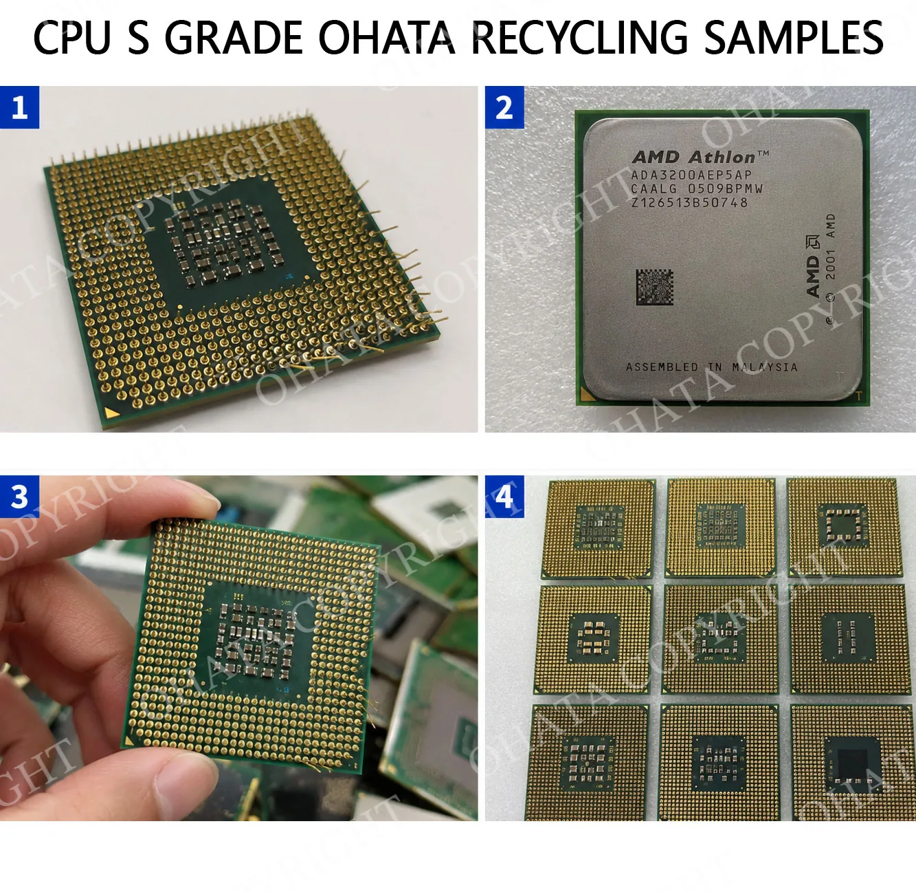 【CPU S Grade】 Ohata Recycling Samples