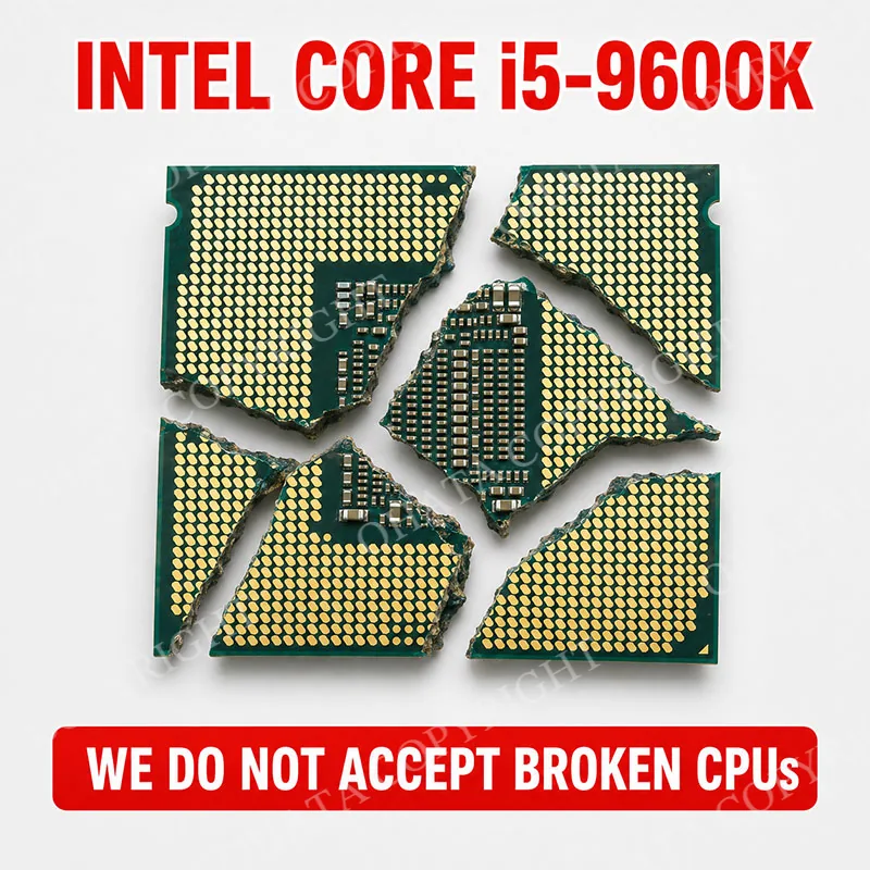 CPU A Grade Intel Core i5 9600K cpu a grade Broken