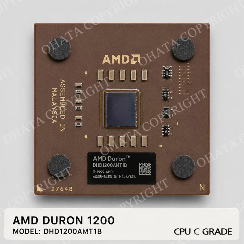 Amd Duron 1200 Dhd1200Amt1B Cpu C Grade