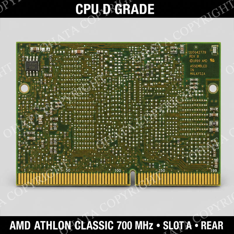 Amd Athlon Classic 700 Mhz ·Slot A· Rear Cpu D Grade