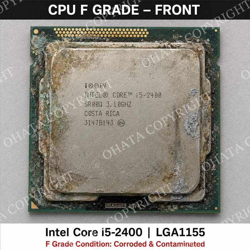 Broken, Bent, Corroded Cpus