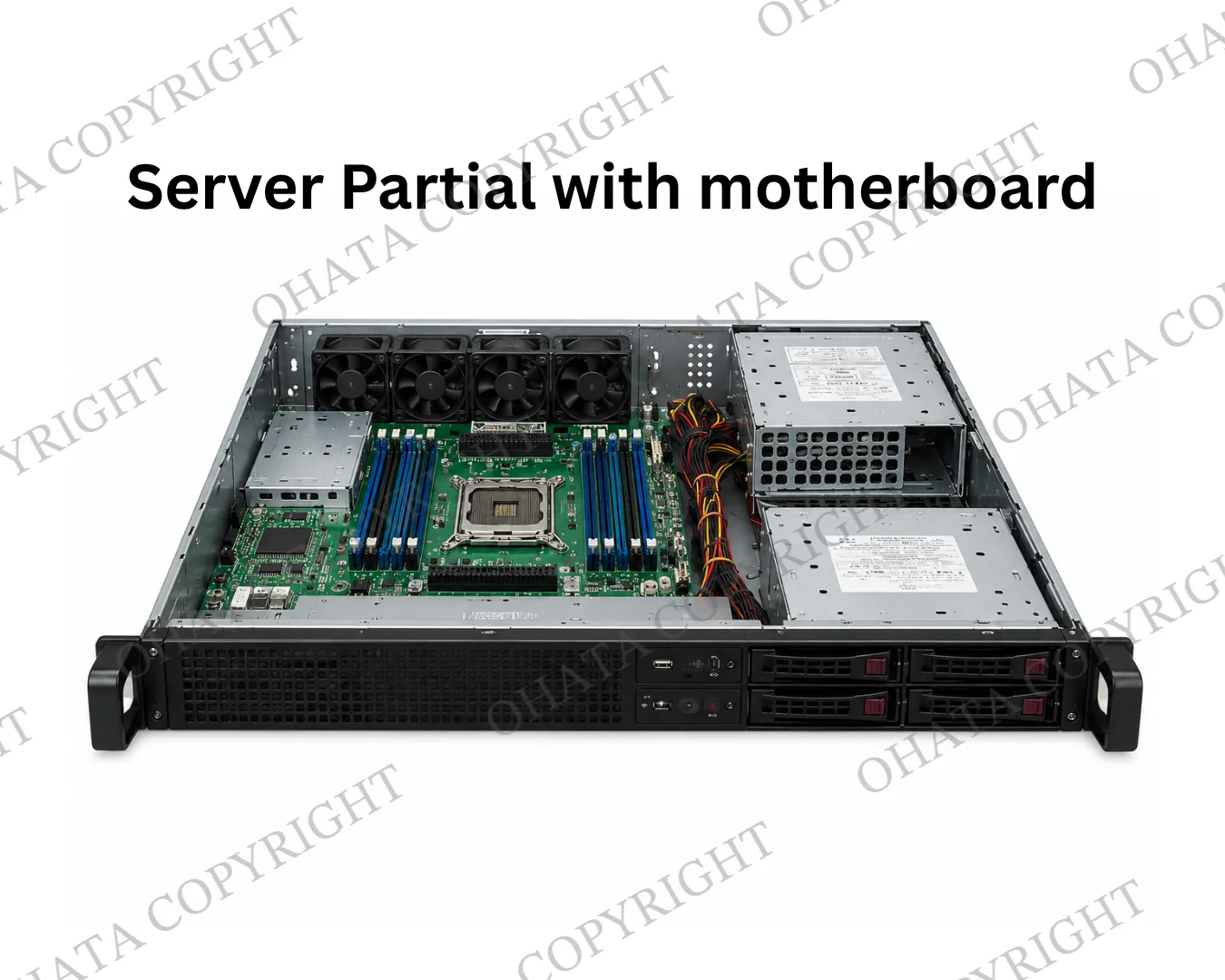 Server Partial With Motherboard