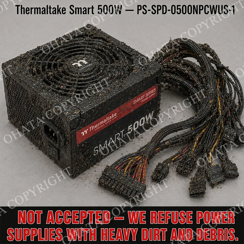 Thermaltake Smart 500W — PS SPD 0500NPCWUS 1 Dirt or Mud