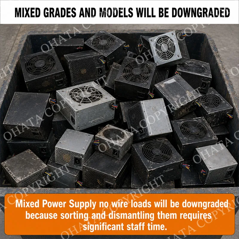 Power Supply no wire Different Grades and Models mixed