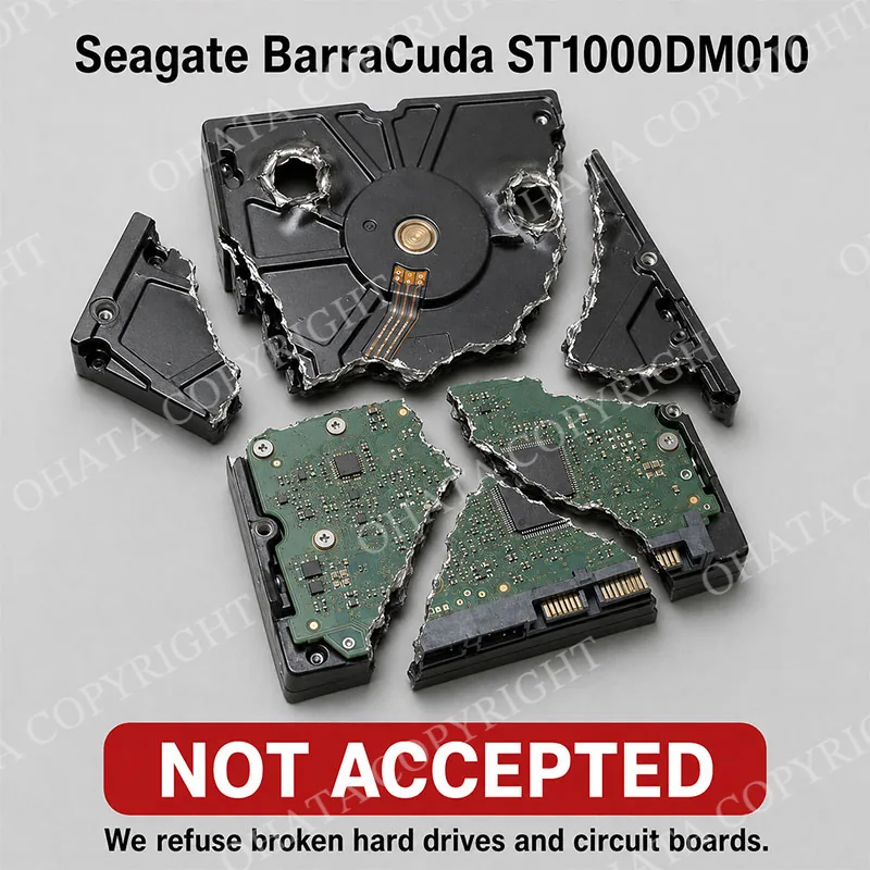 Seagate BarraCuda ST1000DM010 Broken