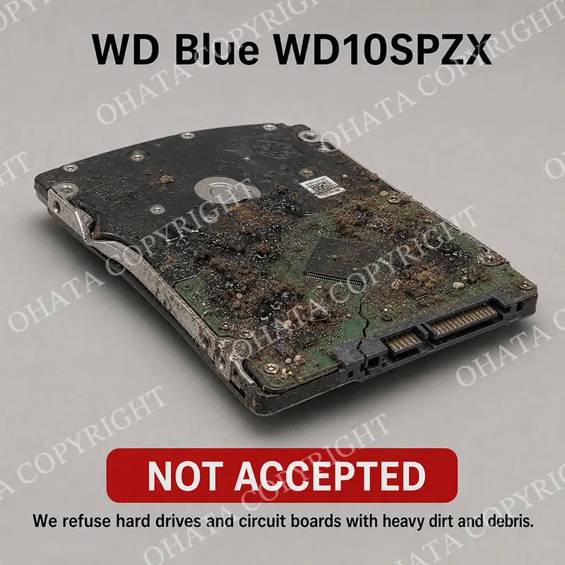 WD Blue WD10SPZX Dirt or Mud