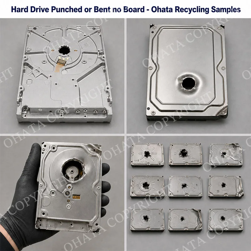 【Hard Drive Punched or Bent no Board】 Ohata Recycling Samples