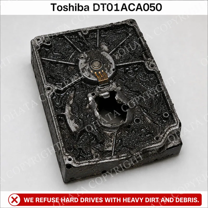 Toshiba DT01ACA050 Dirt or Mud
