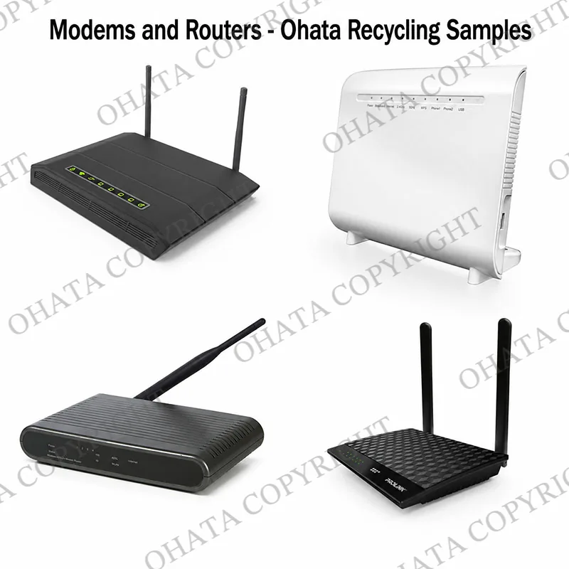 Modem Router Ohata Recycling Samples