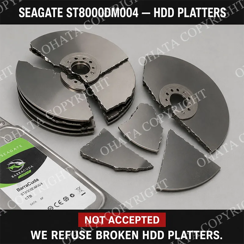 Seagate BarraCuda ST8000DM004 Broken