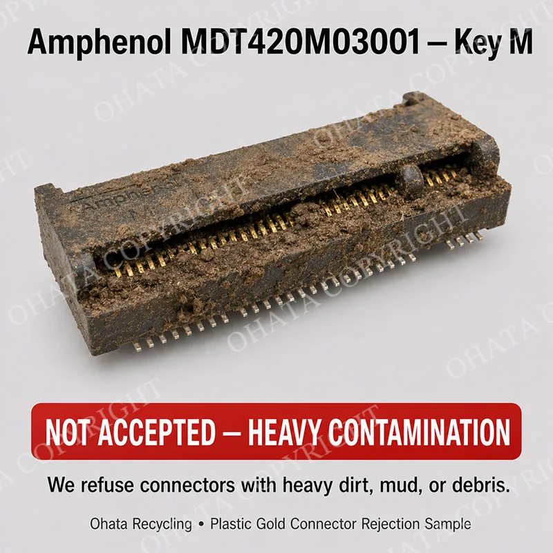 Amphenol MDT420M03001 — Key M Dirt or Mud