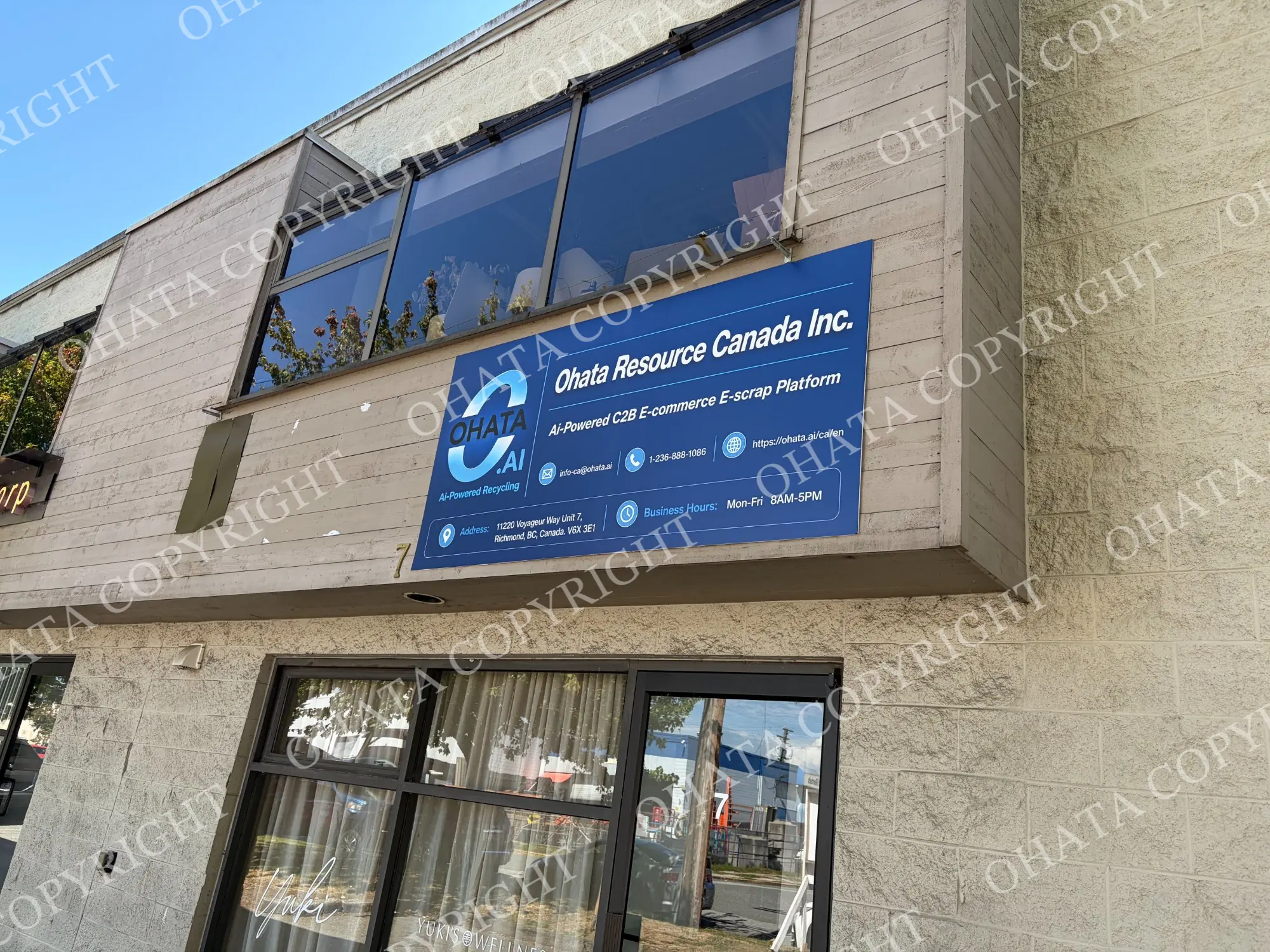Ohata Resource Canada Inc. Sign