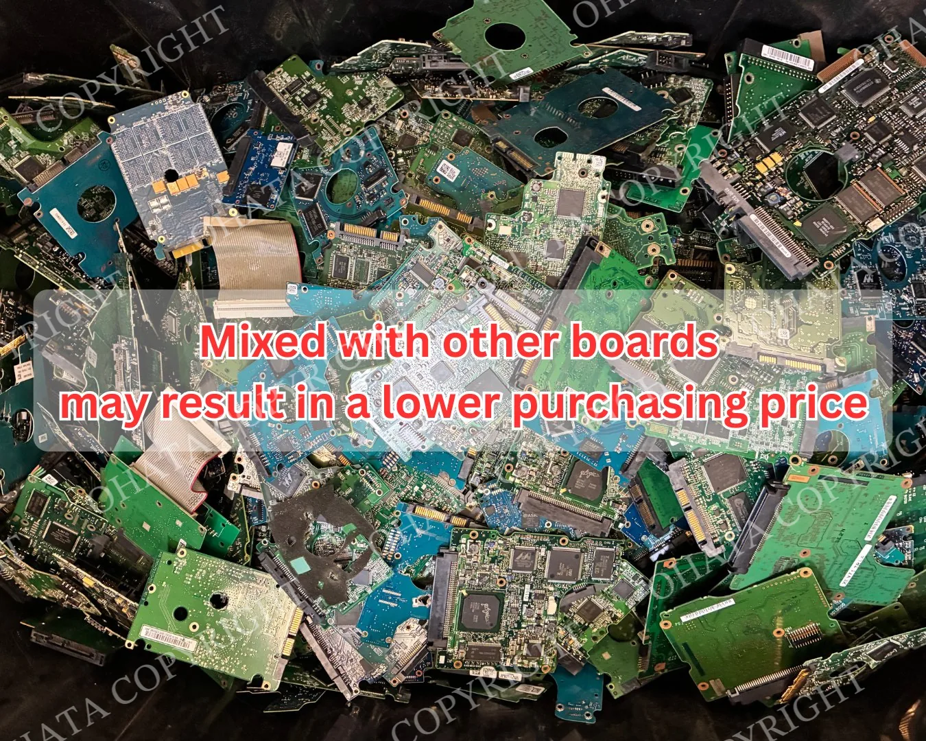 Mixed with other boards may result in a lower purchasing price.