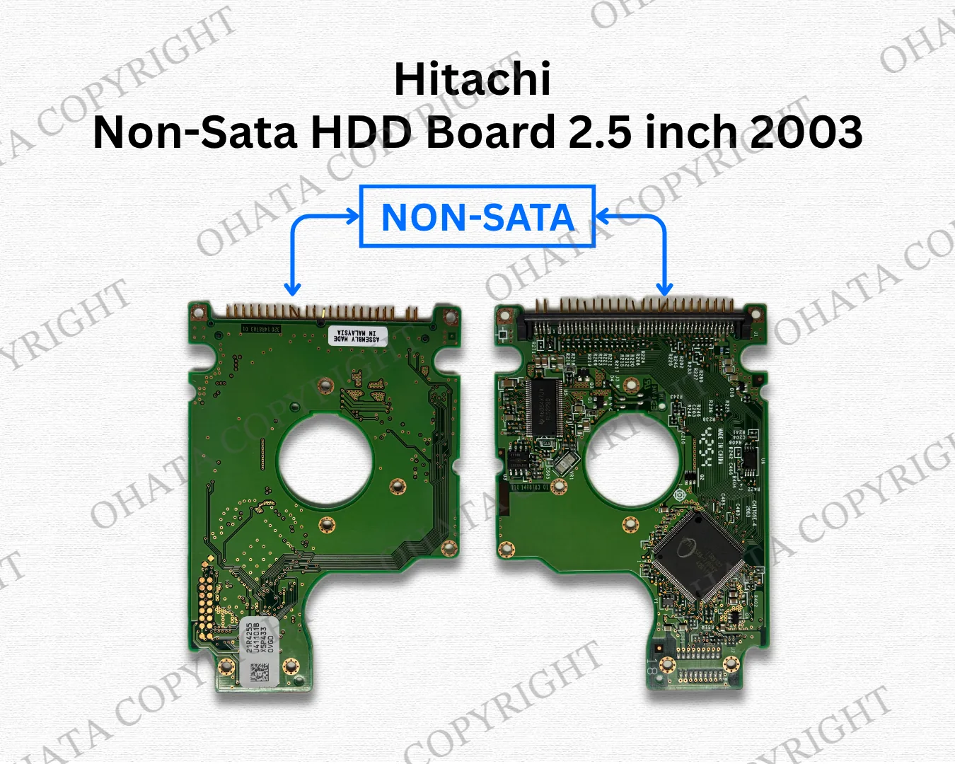 Hitachi Non-SATA HDD Board 2.5 inch 2003