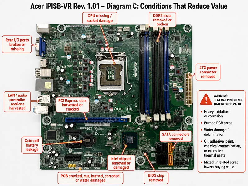 Acer IPISB VR Rev. 1.01 Conditions That Reduce Value